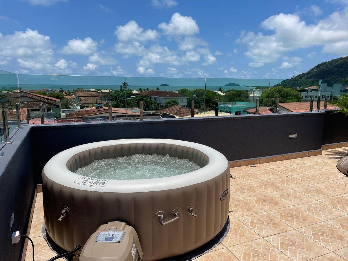 Cobertura Duplex Com Ofuro Em Peruibe Apartment Luaran gambar
